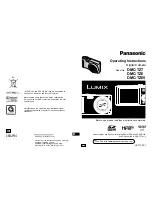 Preview for 1 page of Panasonic LUMIX DMC-TZ6 Operating Instructions Manual