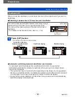 Предварительный просмотр 14 страницы Panasonic Lumix DMC-TZ70 Operating Instructions Manual
