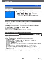 Предварительный просмотр 22 страницы Panasonic Lumix DMC-TZ70 Operating Instructions Manual