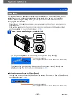 Предварительный просмотр 84 страницы Panasonic Lumix DMC-TZ70 Operating Instructions Manual