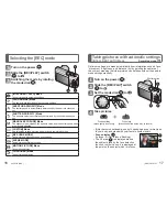 Предварительный просмотр 9 страницы Panasonic Lumix DMC-TZ8 Operating Instructions Manual