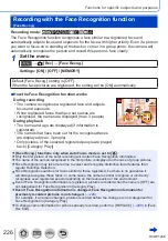 Preview for 226 page of Panasonic LUMIX DMC-TZ82 Operating Instructions Manual