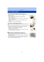 Предварительный просмотр 5 страницы Panasonic Lumix DMC-XS3 Operating Instructions For Advanced Features