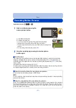 Предварительный просмотр 31 страницы Panasonic Lumix DMC-XS3 Operating Instructions For Advanced Features