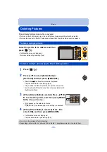 Предварительный просмотр 36 страницы Panasonic Lumix DMC-XS3 Operating Instructions For Advanced Features