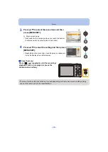 Предварительный просмотр 38 страницы Panasonic Lumix DMC-XS3 Operating Instructions For Advanced Features