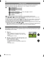 Preview for 20 page of Panasonic Lumix DMC-ZR1 Basic Operating Instructions Manual