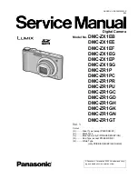 Предварительный просмотр 1 страницы Panasonic LUMIX DMC-ZR1GC Service Manual