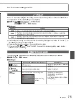 Предварительный просмотр 75 страницы Panasonic LUMIX DMC-ZS1 Operating Instructions Manual