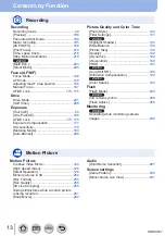 Preview for 13 page of Panasonic LUMIX DMC-ZS100 Owner'S Manual