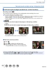 Preview for 93 page of Panasonic LUMIX DMC-ZS100 Owner'S Manual