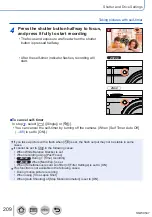 Preview for 209 page of Panasonic LUMIX DMC-ZS100 Owner'S Manual