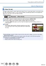 Preview for 292 page of Panasonic LUMIX DMC-ZS100 Owner'S Manual