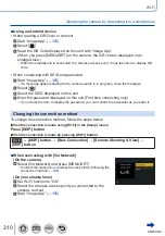 Preview for 310 page of Panasonic LUMIX DMC-ZS100 Owner'S Manual