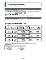 Preview for 80 page of Panasonic Lumix DMC-ZS15 Owner'S Manual