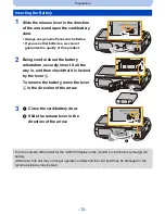 Предварительный просмотр 12 страницы Panasonic Lumix DMC-ZS35 Owner'S Manual