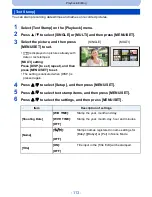 Предварительный просмотр 113 страницы Panasonic Lumix DMC-ZS35 Owner'S Manual