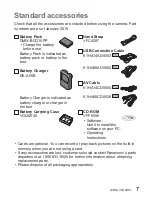 Предварительный просмотр 7 страницы Panasonic Lumix DMC-ZS5 Basic Operating Instructions Manual