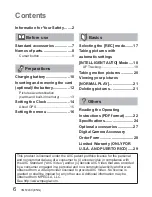 Preview for 6 page of Panasonic Lumix DMC-ZS7 Basic Operating Instructions Manual