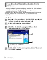 Preview for 22 page of Panasonic Lumix DMC-ZS7 Basic Operating Instructions Manual