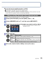 Preview for 114 page of Panasonic Lumix DMC-ZS7 Basic Operating Instructions Manual