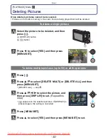 Preview for 52 page of Panasonic LUMIX DMC-ZX1 Operating Instructions For Advanced Features