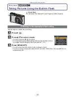 Предварительный просмотр 51 страницы Panasonic LUMIX DMC-ZX3 Operating Instructions Manual