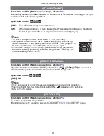 Предварительный просмотр 111 страницы Panasonic LUMIX DMC-ZX3 Operating Instructions Manual