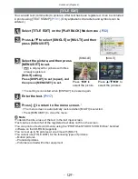 Предварительный просмотр 129 страницы Panasonic LUMIX DMC-ZX3 Operating Instructions Manual