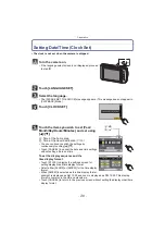 Preview for 20 page of Panasonic Lumix DMCFX700EB Operating Instructions Manual