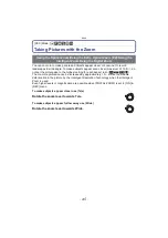 Preview for 45 page of Panasonic Lumix DMCFX700EB Operating Instructions Manual