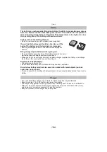 Preview for 186 page of Panasonic Lumix DMCFX700EB Operating Instructions Manual