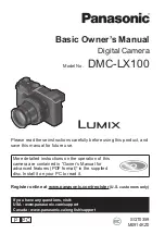 Panasonic Lumix DMCLX100S Basic Owner'S Manual preview
