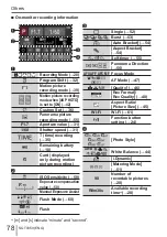 Preview for 78 page of Panasonic Lumix DMCLX100S Basic Owner'S Manual