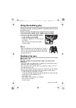 Preview for 11 page of Panasonic LUMIX DMW-BGGH5E Operating Instructions Manual