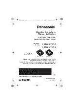 Preview for 1 page of Panasonic Lumix DMW-BTC12 Operating Instructions Manual