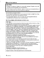 Preview for 4 page of Panasonic Lumix DMW-FL580L Operating Instructions Manual