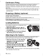 Preview for 8 page of Panasonic Lumix DMW-FL580L Operating Instructions Manual