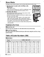 Preview for 18 page of Panasonic Lumix DMW-FL580L Operating Instructions Manual