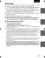 Preview for 3 page of Panasonic Lumix DMW-MCFT1 Operating Instructions Manual