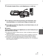 Предварительный просмотр 67 страницы Panasonic Lumix DMW-MCTZ10 Operating Instructions Manual