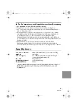 Preview for 47 page of Panasonic LUMIX DMW-MCTZ3E Operating Instructions Manual