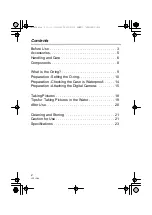 Предварительный просмотр 2 страницы Panasonic Lumix DMW-MCTZ5 Operating Instructions Manual