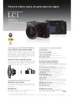 Preview for 21 page of Panasonic Lumix FX2 Brochure & Specs