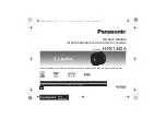 Panasonic Lumix G Vario H-FS1442AKA Owner'S Manual предпросмотр