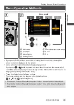 Предварительный просмотр 33 страницы Panasonic LUMIX GH5 II Owner'S Manual