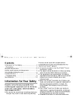 Preview for 2 page of Panasonic Lumix H-FS14140 Operating Instructions Manual