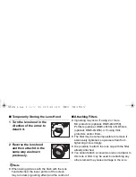 Preview for 8 page of Panasonic Lumix H-FS14140 Operating Instructions Manual