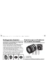 Preview for 16 page of Panasonic Lumix H-FS14140 Operating Instructions Manual