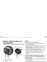 Предварительный просмотр 8 страницы Panasonic Lumix H-FT012 Operating Instructions Manual